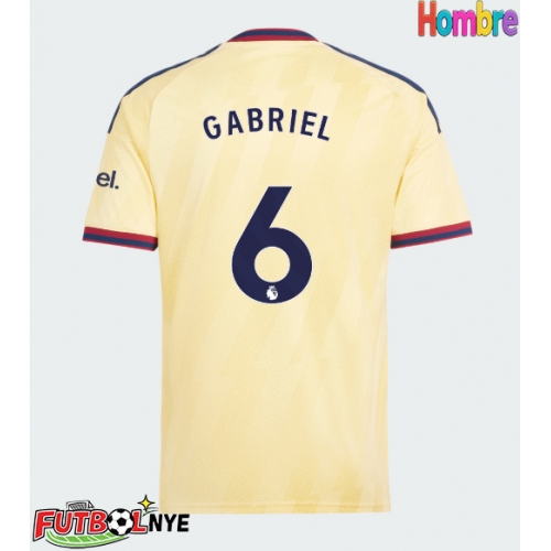 Camiseta Arsenal Gabriel Magalhaes #6 Tercera Equipación 2026-27 manga corta